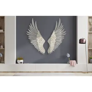 Διακόσμηση τοίχου Mauro Ferretti Ali Natural Coppia (x2) image-1
