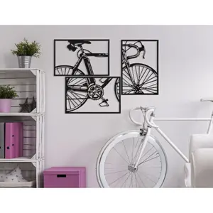 Διακόσμηση τοίχου Mauro Ferretti Bike (x3) image-1