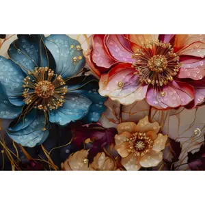 Framed canvas wall art Mauro Ferretti Laccato Narcy A image-1