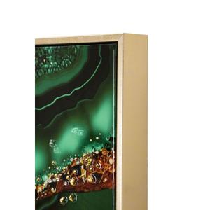 Wanddekoration Leinwandmalerei mit Rahmen Mauro Ferretti Laccato Smeraldy A image-3