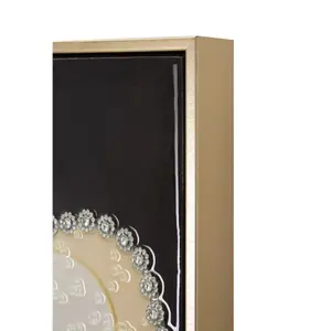 Wanddekoration Leinwandmalerei mit Rahmen Mauro Ferretti Laccato Wien A image-2