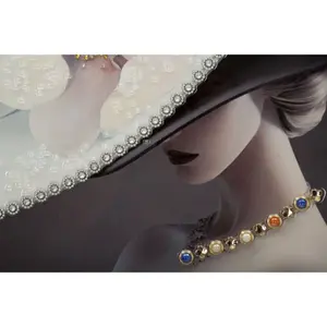 Framed canvas wall art Mauro Ferretti Laccato Wien B image-1