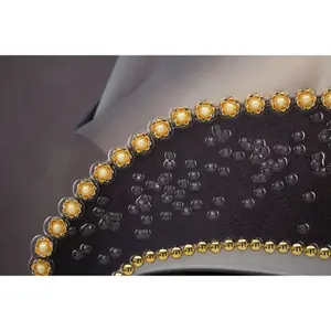 Framed canvas wall art Mauro Ferretti Laccato Wien B image-4