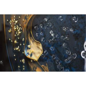 Wanddekoration Druck auf Stern mit Andromeda-Rahmen Mauro Ferretti Laccata image-3