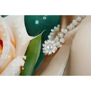 Decoración de pared pintura sobre lienzo con marco Mauro Ferretti Laccato Fantasy B image-3