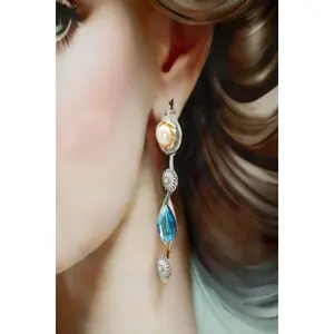 Decoración de pared pintura sobre lienzo con marco Mauro Ferretti Laccato Fantasy B image-4