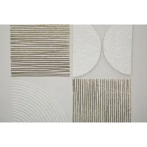 Wanddekoration abstrakte Malerei auf Leinwand mit Rahmen Mauro Ferretti A image-2