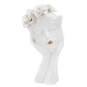 Vase Mauro Ferretti Woman Mask image-0