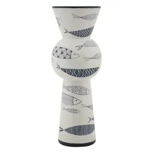 Βάζο Mauro Ferretti Ceramica Fish Tall image-0