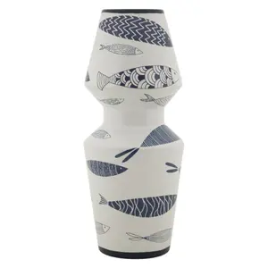 Βάζο Mauro Ferretti Ceramica Fish Double image-0