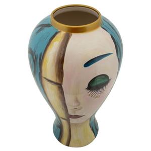Vaso Mauro Ferretti Ceramica Art Face image-1