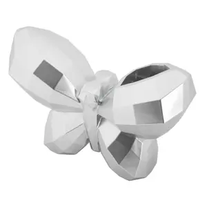 Βάζο Mauro Ferretti Butterfly Silver image-2