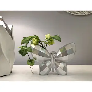 Βάζο Mauro Ferretti Butterfly Silver image-4