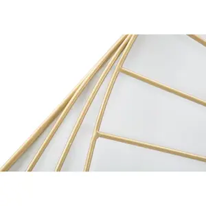Αναλογικό ρολόι τοίχου Mauro Ferretti Goldy Line image-3