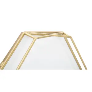 Αναλογικό ρολόι τοίχου Mauro Ferretti Goldy Octagonal image-2