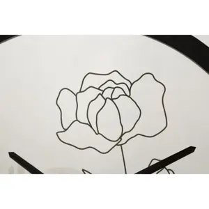 Αναλογικό ρολόι τοίχου Mauro Ferretti Flower A image-2
