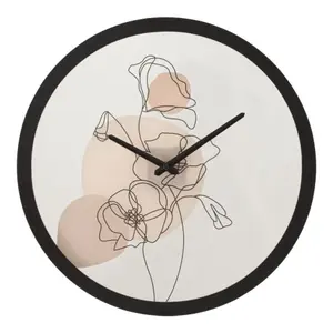 Analog wall clock Mauro Ferretti Flower B image-0