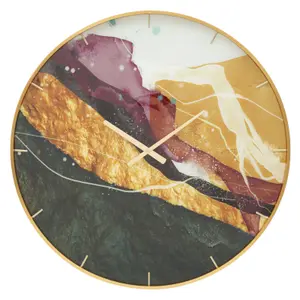 Αναλογικό ρολόι τοίχου Mauro Ferretti Glass Mity image-0