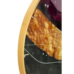 Αναλογικό ρολόι τοίχου Mauro Ferretti Glass Mity image-3
