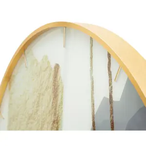 Αναλογικό ρολόι τοίχου Mauro Ferretti Glass motif image-3