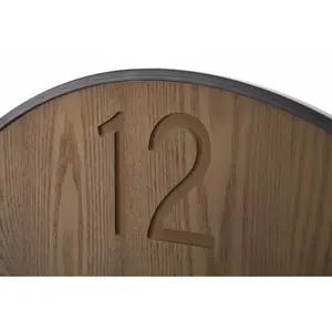 Αναλογικό ρολόι τοίχου Mauro Ferretti Super Wood/Leaf image-3
