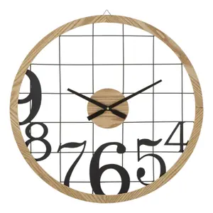 Αναλογικό ρολόι τοίχου Mauro Ferretti Numbers image-0