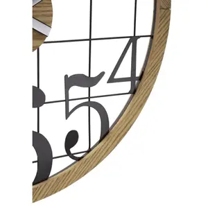 Αναλογικό ρολόι τοίχου Mauro Ferretti Numbers image-1
