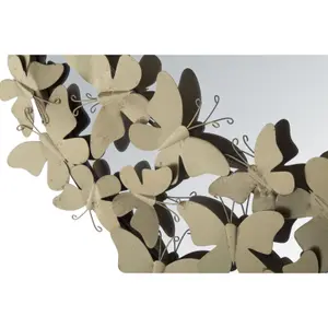 New round mirror Mauro Ferretti Farfalle image-1