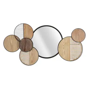 Wall mirror Mauro Ferretti Woody image-0