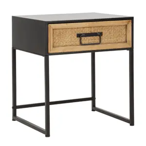 Metal bedside table Mauro Ferretti Hanoi image-0