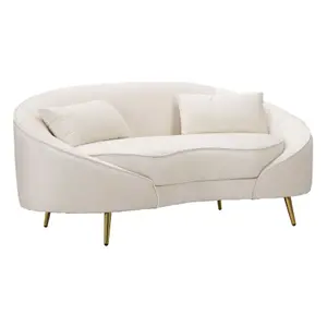 2-seater sofa with cushion Mauro Ferretti Olso image-0