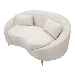 2-seater sofa with cushion Mauro Ferretti Olso image-4