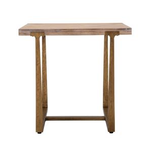 Table basse carré en métal Mauro Ferretti Ankara