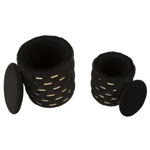 Storage pouf Mauro Ferretti Shanty (x2) image-2