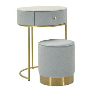 Dressing table nightstand Mauro Ferretti Vellit Celeste image-1