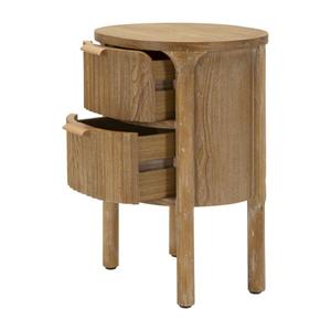 Wooden bedside table Mauro Ferretti Goteborg image-2