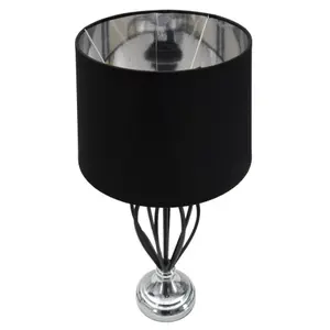 Επιτραπέζια λάμπα Mauro Ferretti Darky Silver image-1