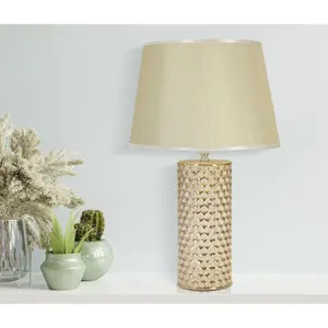 Επιτραπέζια λάμπα Mauro Ferretti Glam Gold image-1