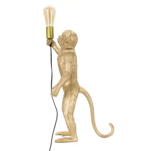 Επιτραπέζια λάμπα Mauro Ferretti Monkey Oro image-1