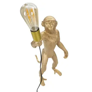Επιτραπέζια λάμπα Mauro Ferretti Monkey Oro image-2