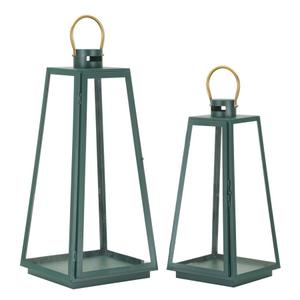 1790380000-lanterne-mauro-ferretti-x2-green-gold-25x25x57-20x20x45-cm