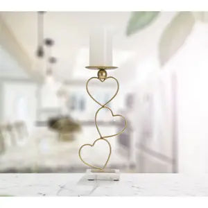 Portavelas Mauro Ferretti Hearts image-1