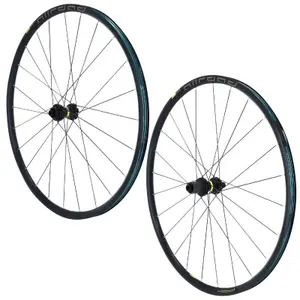 Straßenfahrrad-Laufrad (vorne + hinten) - Steckachse 12 x 100 und 12 x 142 und tubeless-kompatibel und Kammer mit Adapter Blockierung rapide Mavic 700 Allroad Disc Centerlock 11V. 10V. Shimano image-0