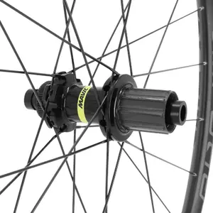 Straßenfahrrad-Laufrad (vorne + hinten) - Steckachse 12 x 100 und 12 x 142 und tubeless-kompatibel und Kammer mit Adapter Blockierung rapide Mavic 700 Allroad Disc Centerlock 11V. 10V. Shimano image-3