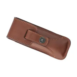 Leather hiker case Max Capdebarthes Prestige 12/13 cm