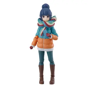 Figurine Max Factory Laid-Back Camp Figma Rin Shima image-0