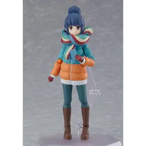 Figurine Max Factory Laid-Back Camp Figma Rin Shima image-1
