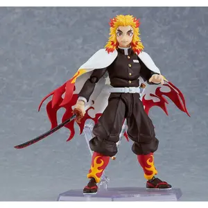 Figurine Max Factory Demon Slayer: Kimetsu No Yaiba Figma Kyojuro Rengoku image-5