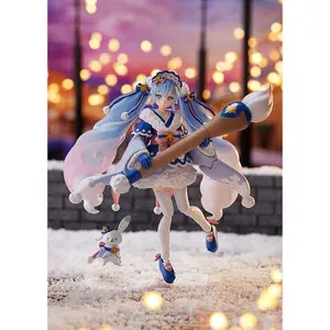 Figurita de coleccionista Max Factory Character Vocal Series 01 Hatsune Miku Figma Snow Miku Serene Winter Ver. image-5