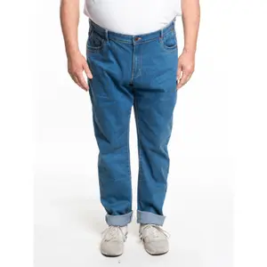 Jeans Straight 5 Bols Stretch Destone Maxfort Easy image-1